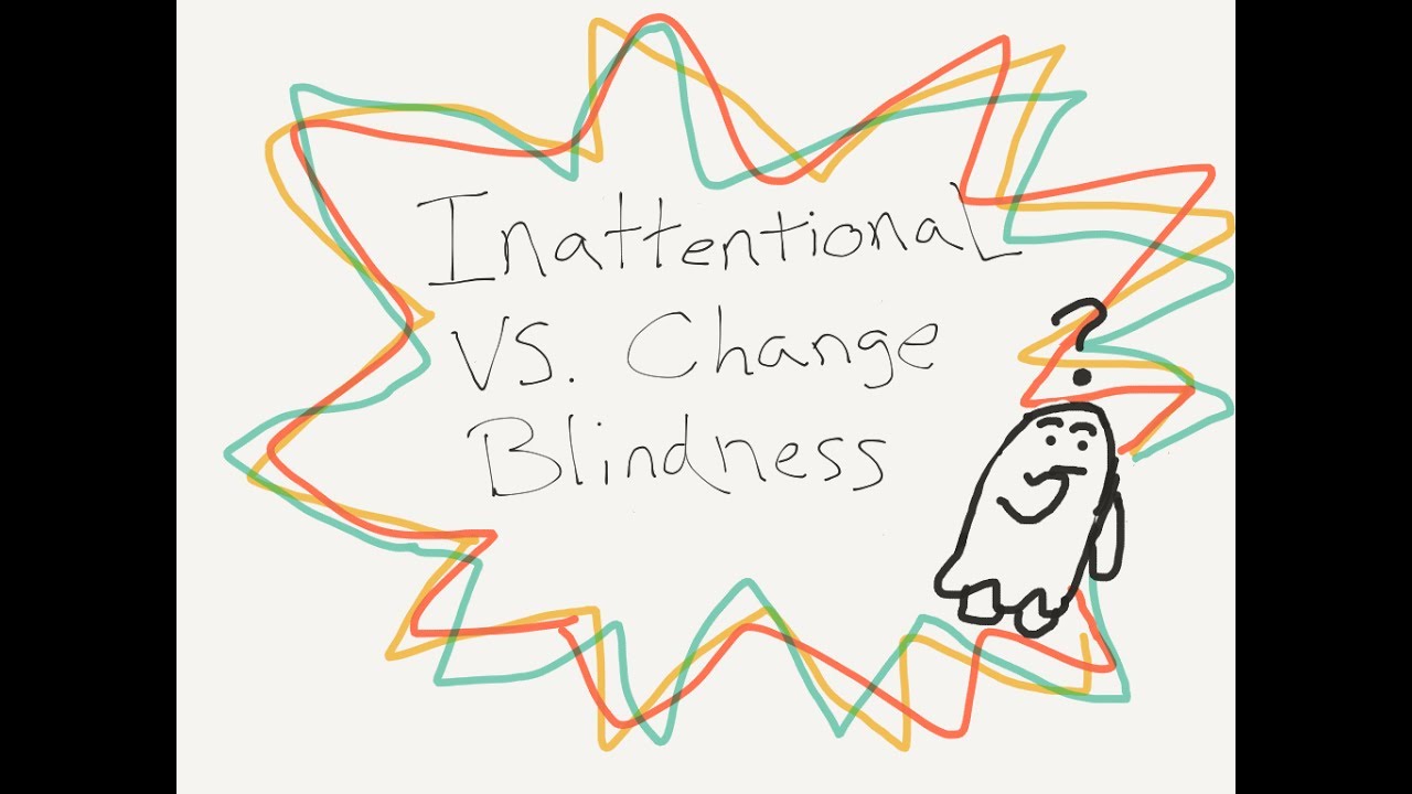 Onoplettende blindheid vs. blindheid voor verandering