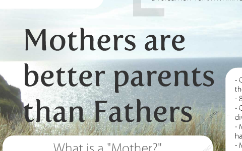  Zašto su majke brižnije od očeva